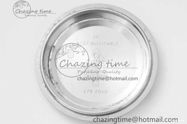 0314 ZipUp Speedmaster Racing Master SS HKF Best Edition Gray Black Dial on Black Rubber Strap A 7811